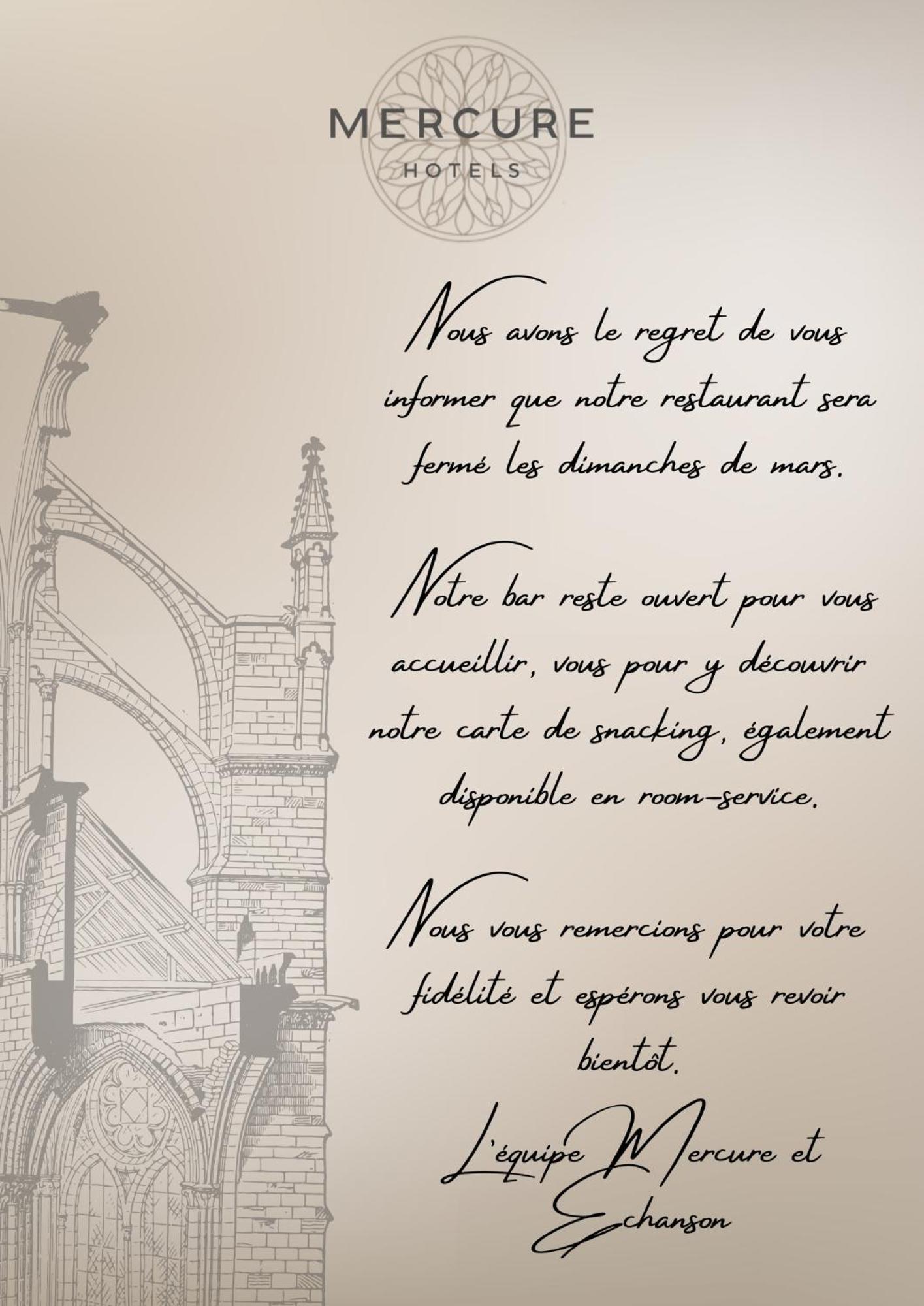 Mercure Cathédrale Hotel Amiens